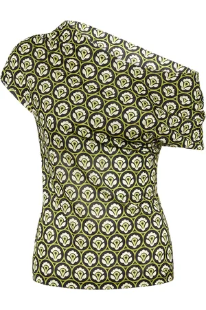 Etro Oberteil Aus Mesh Mit Druck