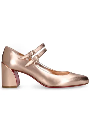 Christian Louboutin 55mm Hohe, Laminierte Lederpumps „miss Jane“