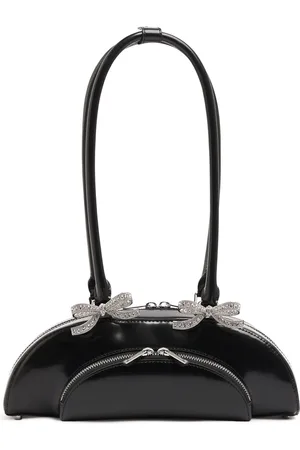 Self-Portrait Schultertasche Aus Leder „curved“