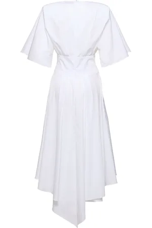 ALEXANDRE VAUTHIER Midikleid Aus Baumwollpopeline