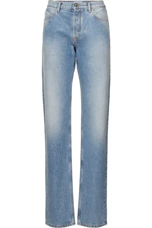 The Attico Gerade Jeans Aus Baumwolldenim