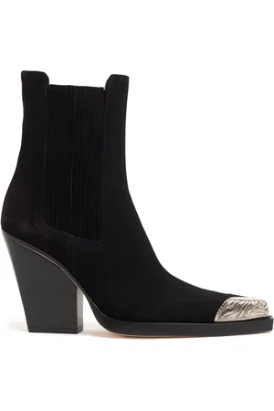 PARIS TEXAS 100mm Hohe Westernstiefel Aus Wildleder „dallas“