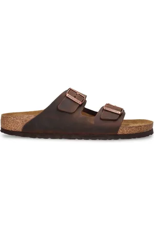 Birkenstock Sandalen Aus Geöltem Leder "arizona"