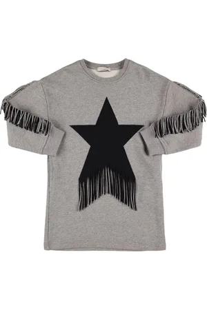 Stella McCartney Sweatkleid Aus Baumwolle Mit Patch