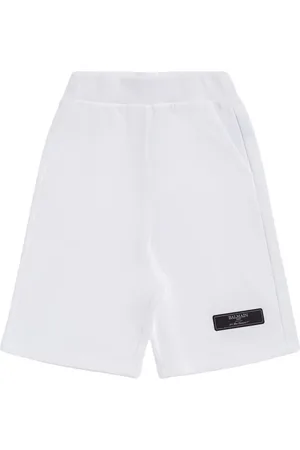 Balmain Shorts Aus Baumwollfleece