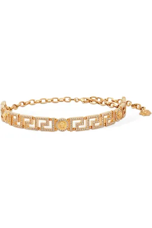 VERSACE Halsband Mit Kristallen „greek & Medusa“