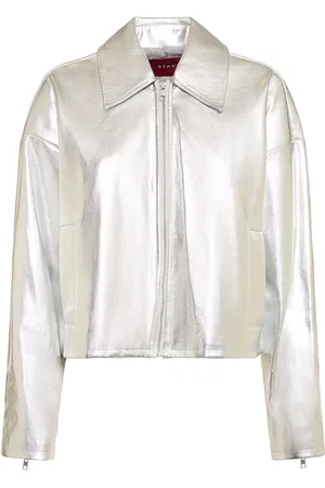 Staud Jacke Aus Kunstleder „lennox“
