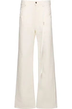 ANN DEMEULEMEESTER Hose Aus Baumwolltwill Mit Weitem Bein „claire“