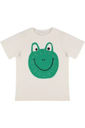 Stella McCartney Bedrucktes T-shirt Aus Baumwolljersey
