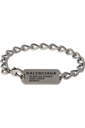 Balenciaga Kettenarmband Mit Logoetikett