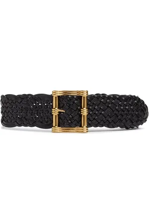 Etro 6cm Breiter, Gewebter Ledergürtel