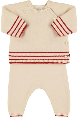 Petit Bateau Sweater Und Hose Aus Baumwollstrick Mit Druck