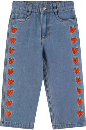 Tiny Cottons Jeans Aus Baumwolle Mit Stickerei