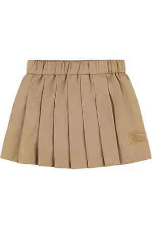 Burberry Plissierter Rock Aus Baumwollmischung