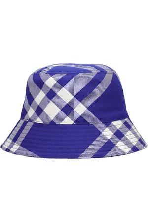 Burberry Fischerhut Aus Wollmischung Mit Karos