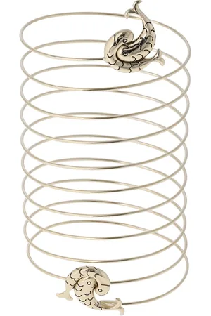Puccini Spiralförmiges Armband Mit Pesci-anhänger