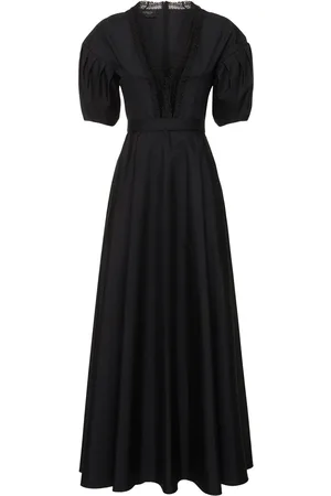 Giambattista Valli Langes Kleid Aus Popeline