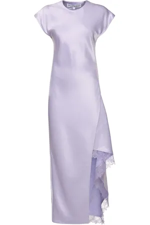 J.W.Anderson Asymmetrisches Midikleid Aus Satin