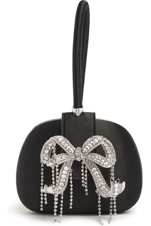 Self-Portrait Satin-clutch „bow“