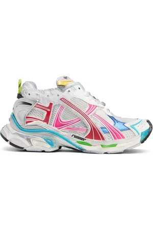 Balenciaga 60mm Hohe Sneakers Aus Gummi Und Mesh „runner“