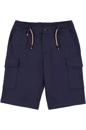 HUGO BOSS Cargo-shorts Aus Baumwollpiqué