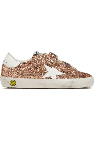 Golden Goose Riemensneakers Mit Glitzer „old School“