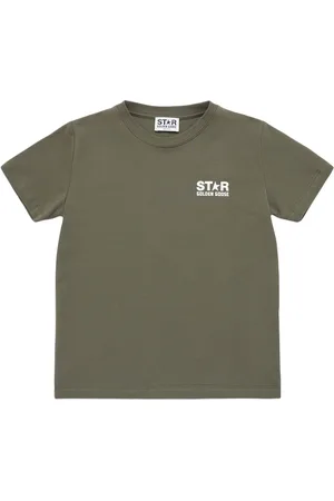 Golden Goose T-shirt Aus Baumwolle Mit Logo „star“