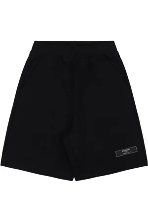 Balmain Shorts Aus Baumwollfleece