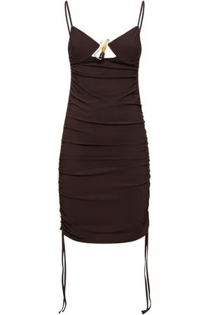 CHRISTOPHER ESBER Gerafftes Minikleid Mit Kordelzug „nebular“