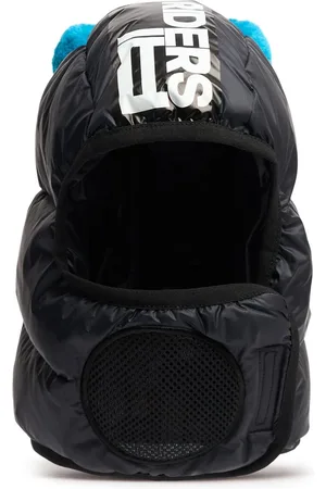 AI RIDERS Nylon-daunenmütze Mit Logo Und Pompom