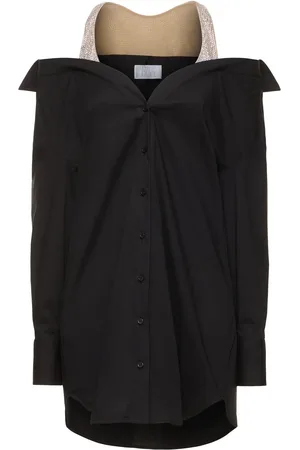 GIUSEPPE DI MORABITO Minikleid Aus Baumwollpopeline