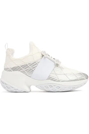 Roger Vivier Sneakers Aus Baumwolle Und Mesh „viv Run“