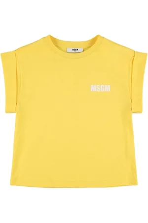 Msgm T-shirt Aus Baumwolljersey Mit Logo