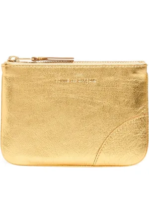 Comme des Garçons Lederbrieftasche Mit Reißverschluss