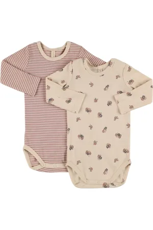 Quincy Mae Set: 2 Bodys Aus Baumwolle Mit Druck