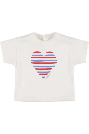Petit Bateau Bedrucktes T-shirt Aus Baumwolljersey