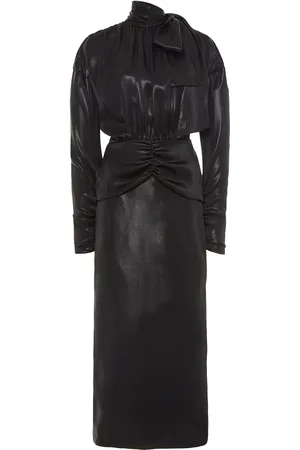 Alessandra Rich Midikleid Aus Cady
