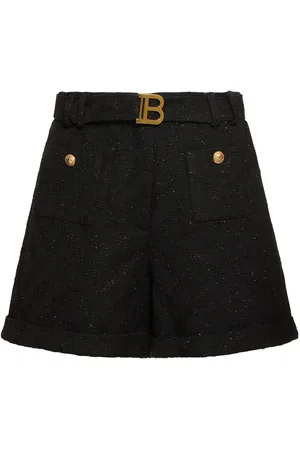 Balmain Shorts Aus Tweed
