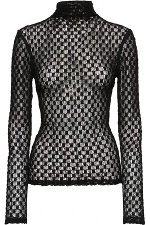 Rohe Geometrical Lace Long Sleeves Top