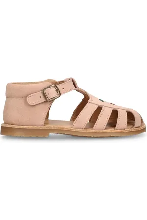 Konges Sløjd Leder-sandalen „cherry“