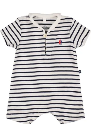 Petit Bateau Strampler Aus Baumwolljersey Mit Druck