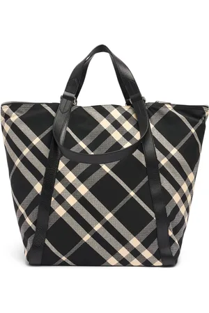 Burberry Jacquard-umhängetasche Mit Karomuster