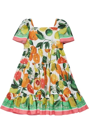 Dolce & Gabbana Bedrucktes Baumwollkleid