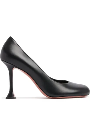 Amina Muaddi 95mm Hohe Lederpumps „iris“
