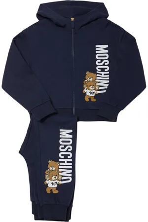Moschino Sweatshirt Und Jogginghose Aus Baumwolljersey