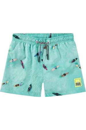 Molo Badeshorts Aus Recyceltem Nylon Mit Druck