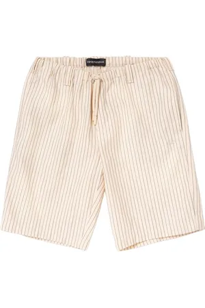 Emporio Armani Shorts Aus Baumwollsamt