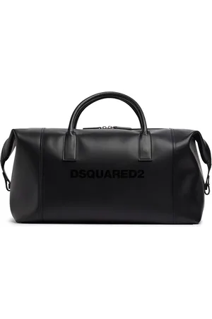 Dsquared2 Reisetasche Aus Leder Mit Logo