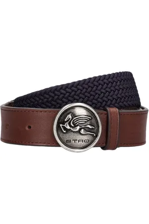 Etro Viskosegürtel Mit Logo