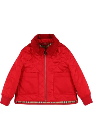 Burberry Wendbare Jacke Mit Karofutter